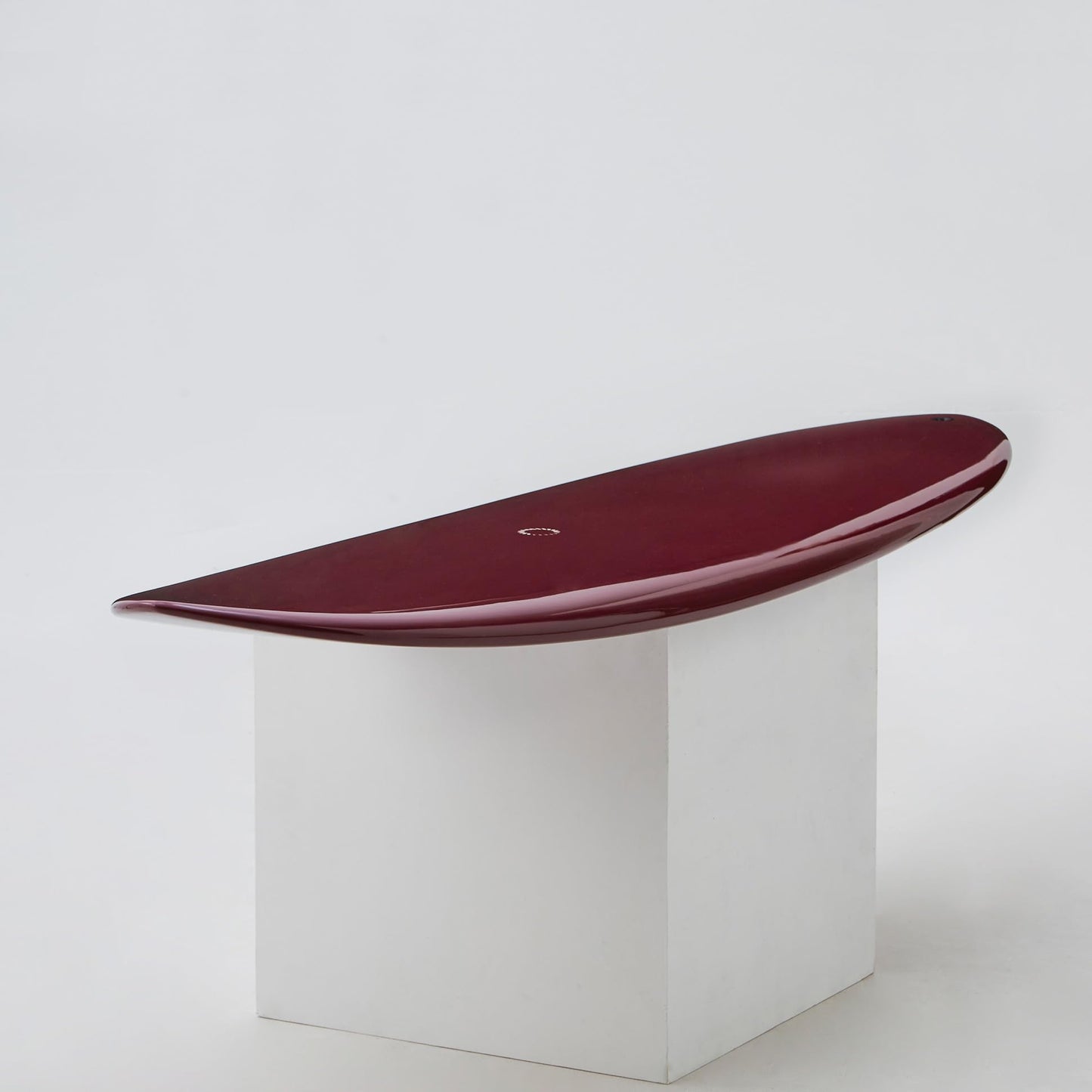 nanazero Wood Skin Surfboard Mid Length MID04 Twin 6'6" Wine Red, Durable and Light-Weight Structure