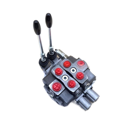 SD8 2 Spool 80L/min Hydraulic Manual Sectional Valve(SD8-3OT)
