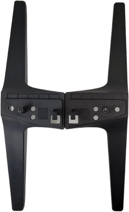 Generic MAM643875 65-inch LG Leg Stands for TVs - Floor Mount, Fixed, Black