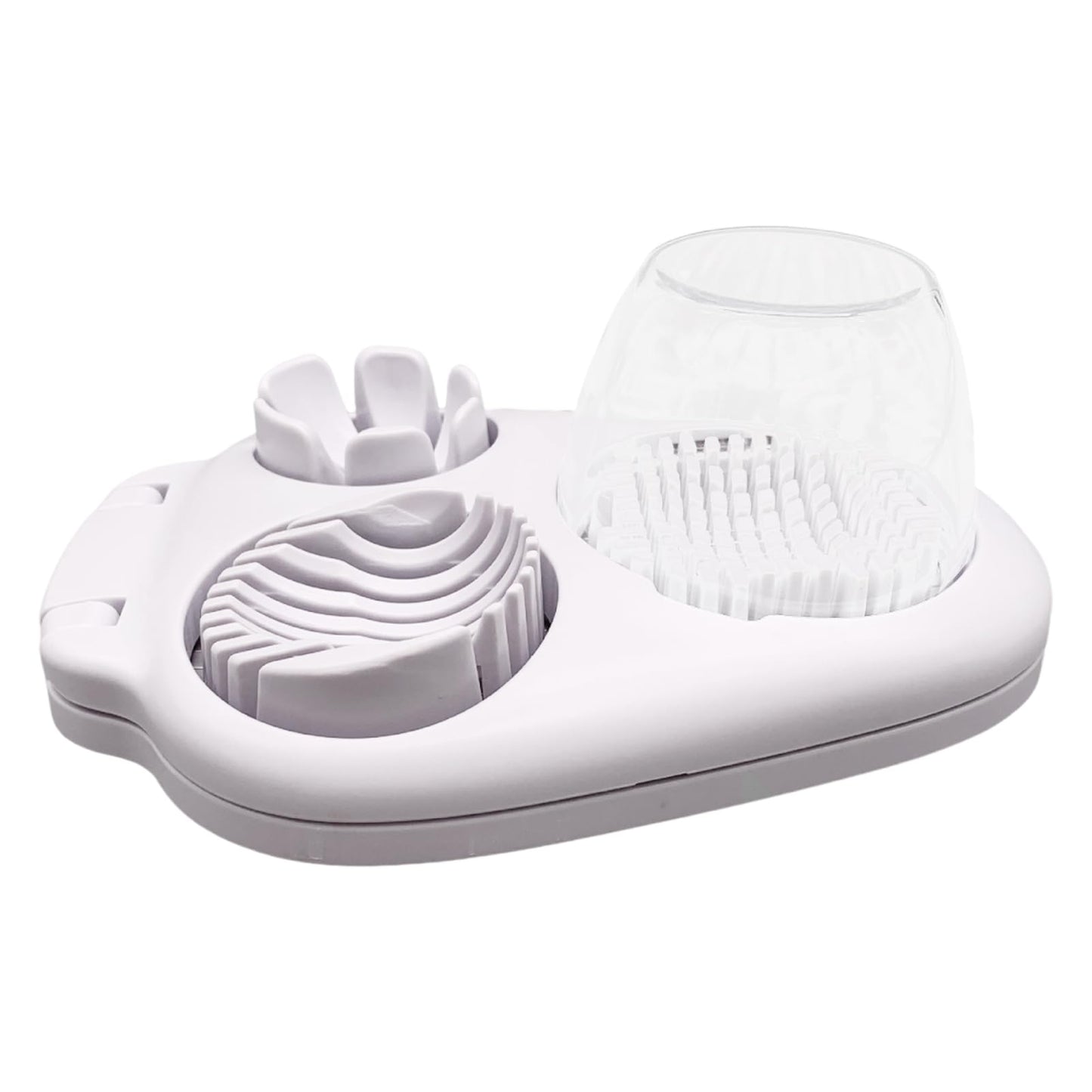 3 in 1 Boiled Egg Slicer, Manual Egg Slicer for Hard Boiled Eggs, 3 Slice Modes Chopper Cutter Stainless Steel Dicer, Kitchen Gadget for Butter Strawberry Tomato, Labor Saving