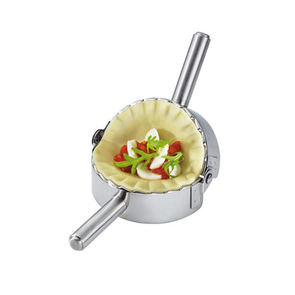 Best Utensils Stainless Steel Ravioli Mould Pierogi Dumpling Maker Wrapper Pastry Dough Cutter Kitchen Accessories (M: 4 inch)