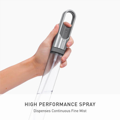 simplehuman Standing Paper Towel Holder with Spray Pump, Brushed Stainless Steel