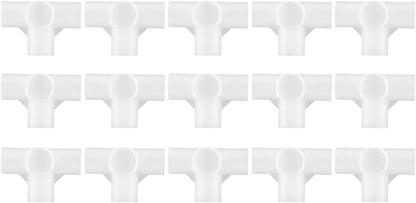 16mm 4 15 uxcell Shoe Rack Accessories Connectors, Inner Diameter for Repair Assembled Wardrobe Way, Replacement