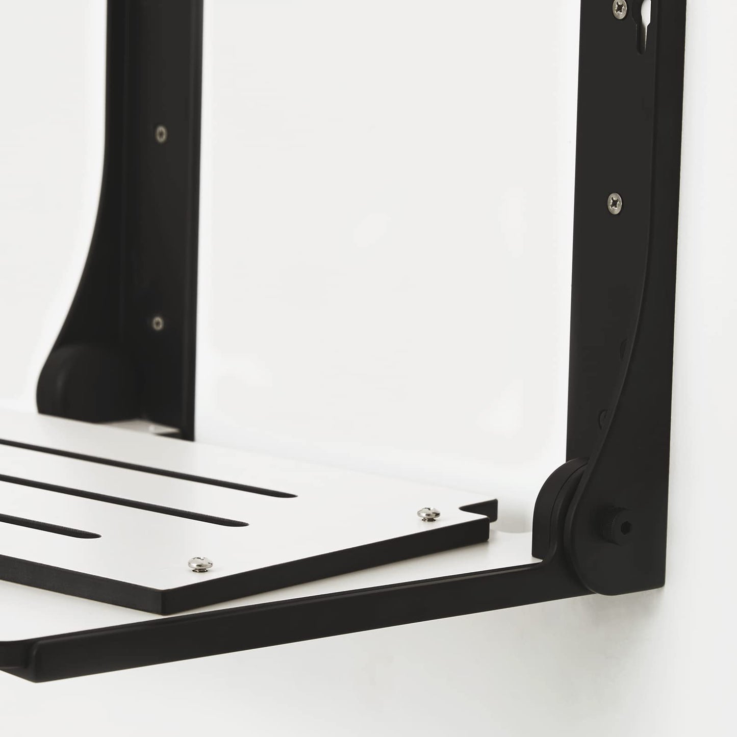 Seachrome SHAF-185155-PWS-S-MB Shower Bench Seat, White