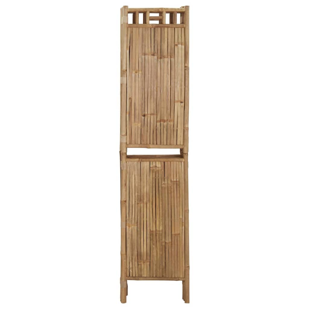 3 Panel Bamboo Room Divider Screen 47.2x70.9 Inches for Indoor Outdoor Use as a Decorative Partition or Privacy Panel