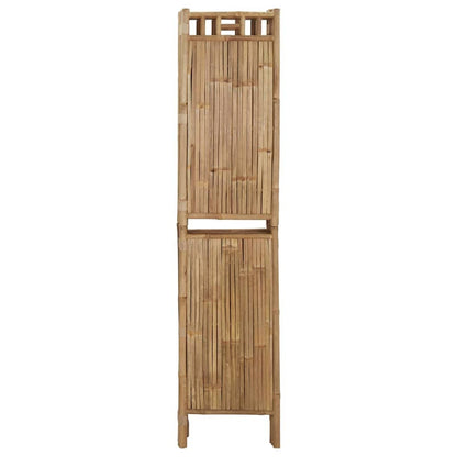 3 Panel Bamboo Room Divider Screen 47.2x70.9 Inches for Indoor Outdoor Use as a Decorative Partition or Privacy Panel