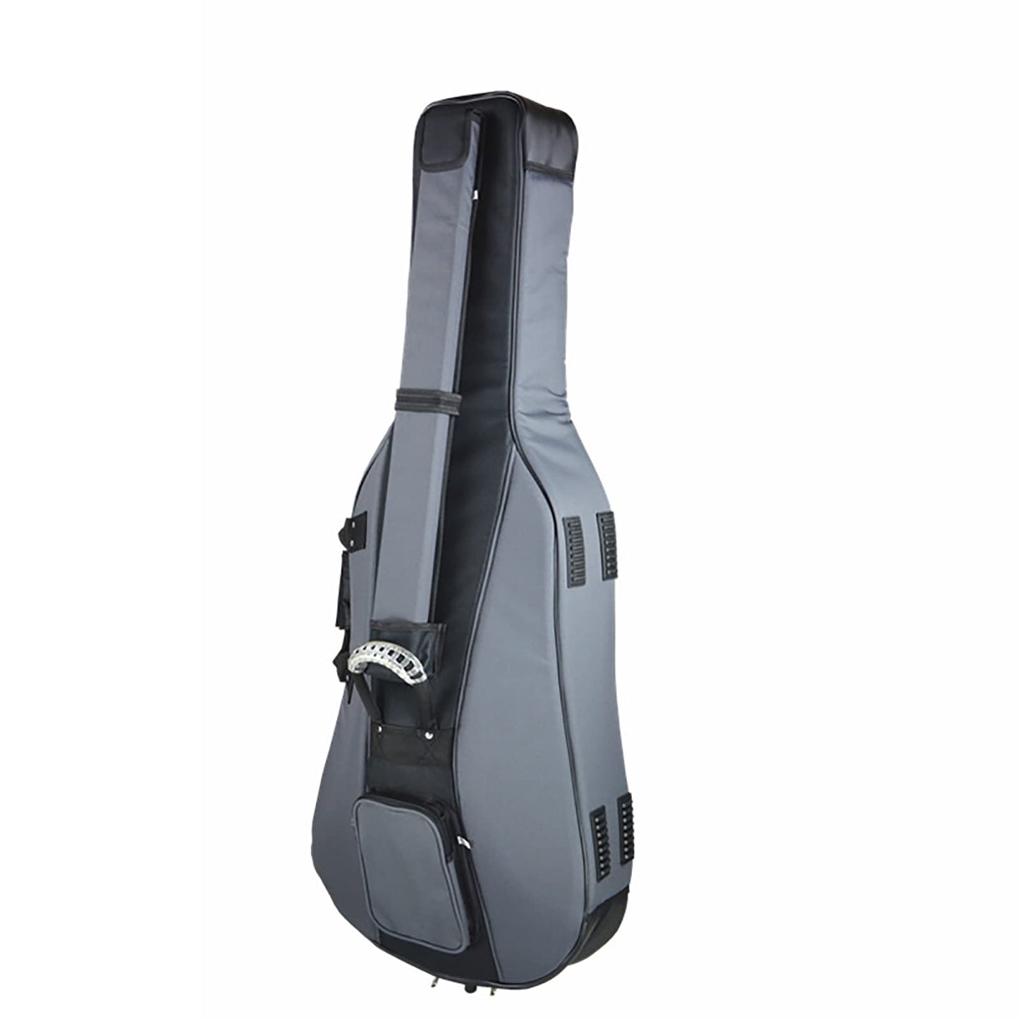 Cello Gig Bag 4/4 Full-Size, Padded, High Strength Double Shoulder Cello Bag (A)