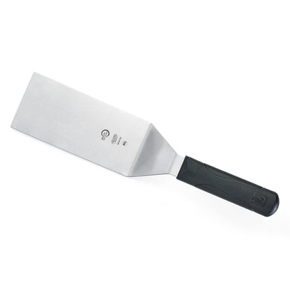 Mercer Culinary Millennia Turner/Spatula, 6 Inch x 3 Inch Blade, Black Handle