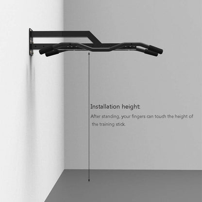 Freestanding wall mount Pull-Up Bars Corridor Heavy Fitness Equipment Elastic Band Pull-up Training Station Door frame upward bar(Style 1)