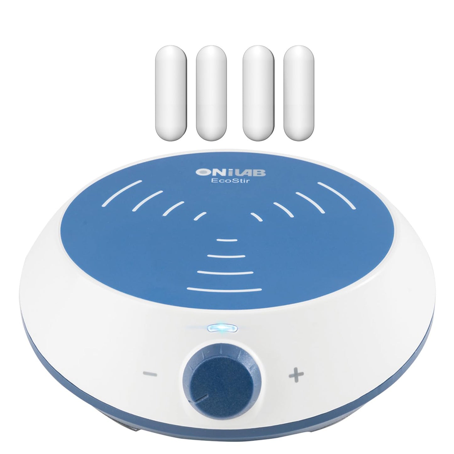 ONiLAB Magnetic Stirrer with 4PCS Stir Bars，3M Power Cord, Magnetic Mixer with Stirring Capacity 3000ml (No Heating)…