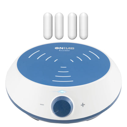 ONiLAB Magnetic Stirrer with 4PCS Stir Bars，3M Power Cord, Magnetic Mixer with Stirring Capacity 3000ml (No Heating)…