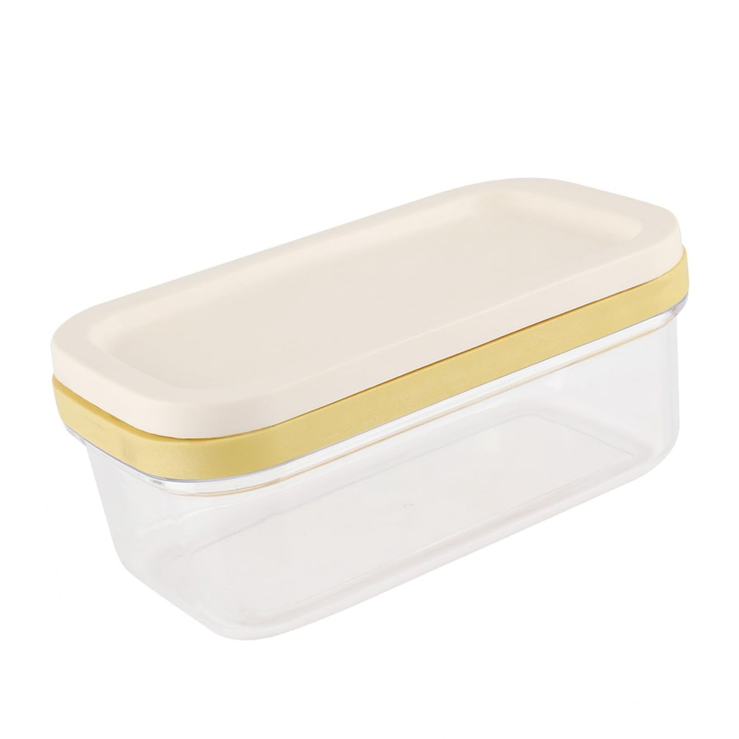 Yctze Butter Box Cheese Container with Cutting Net for Food Storage in Kitchen, Plastic Dish Box with Lid - Ideal for Cheese, Velveta and Butter Storage