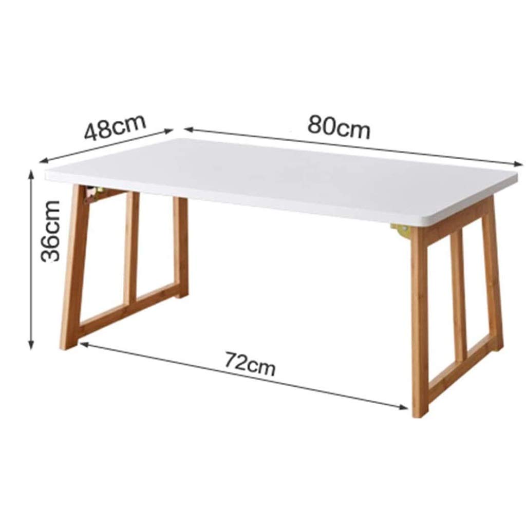 Side Table Economical and Practical Rectangular Folding Table, Coffee Table, Children's Table, Picnic Table (Table Only)