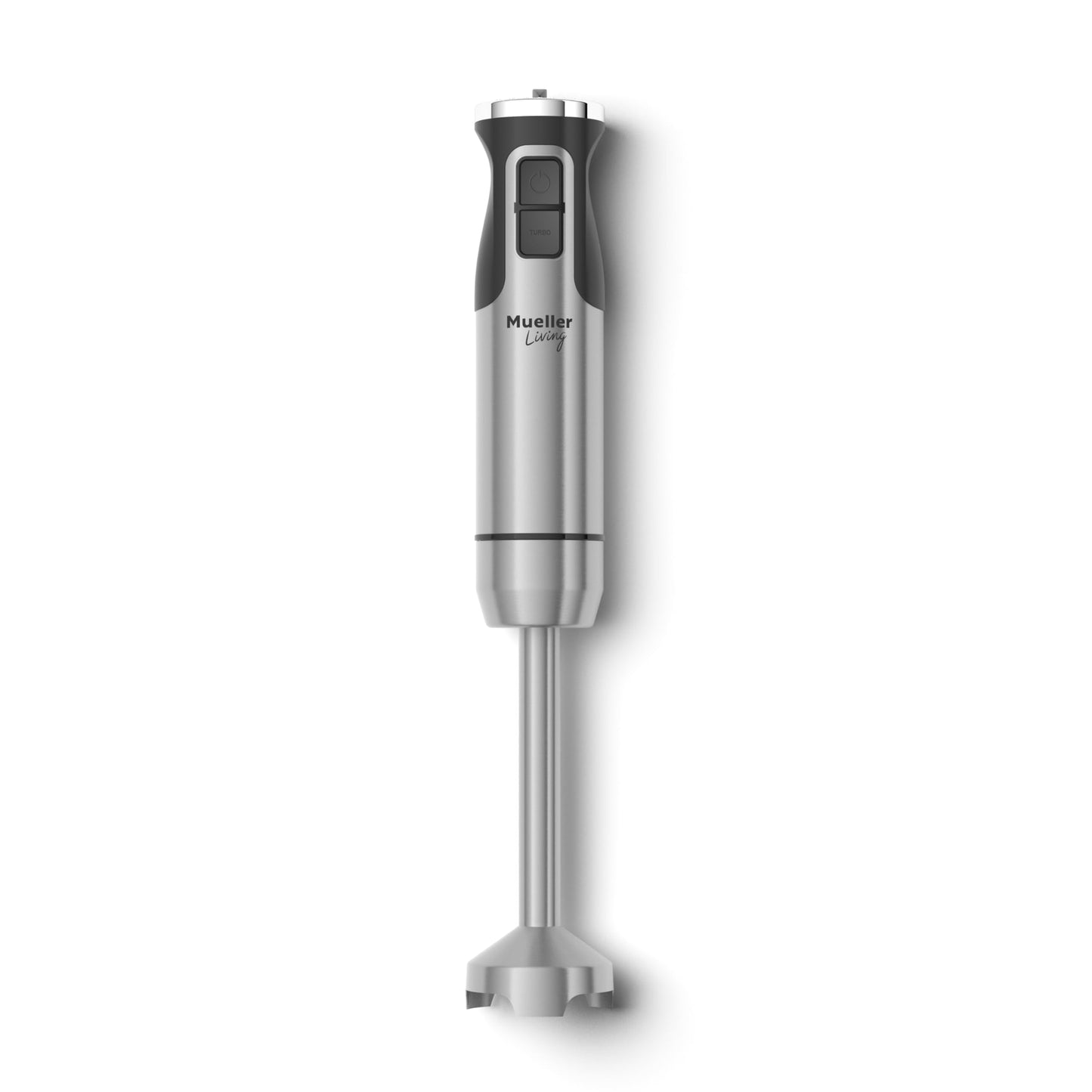 Mueller Immersion Blender Handheld - 8 Speed Stainless Steel Electric Hand Blender, 3 in 1 Emulsion Blender Handheld with Turbo Mode, Stick Blender Emulsifier for Kitchen for Soup, Smoothie, Puree