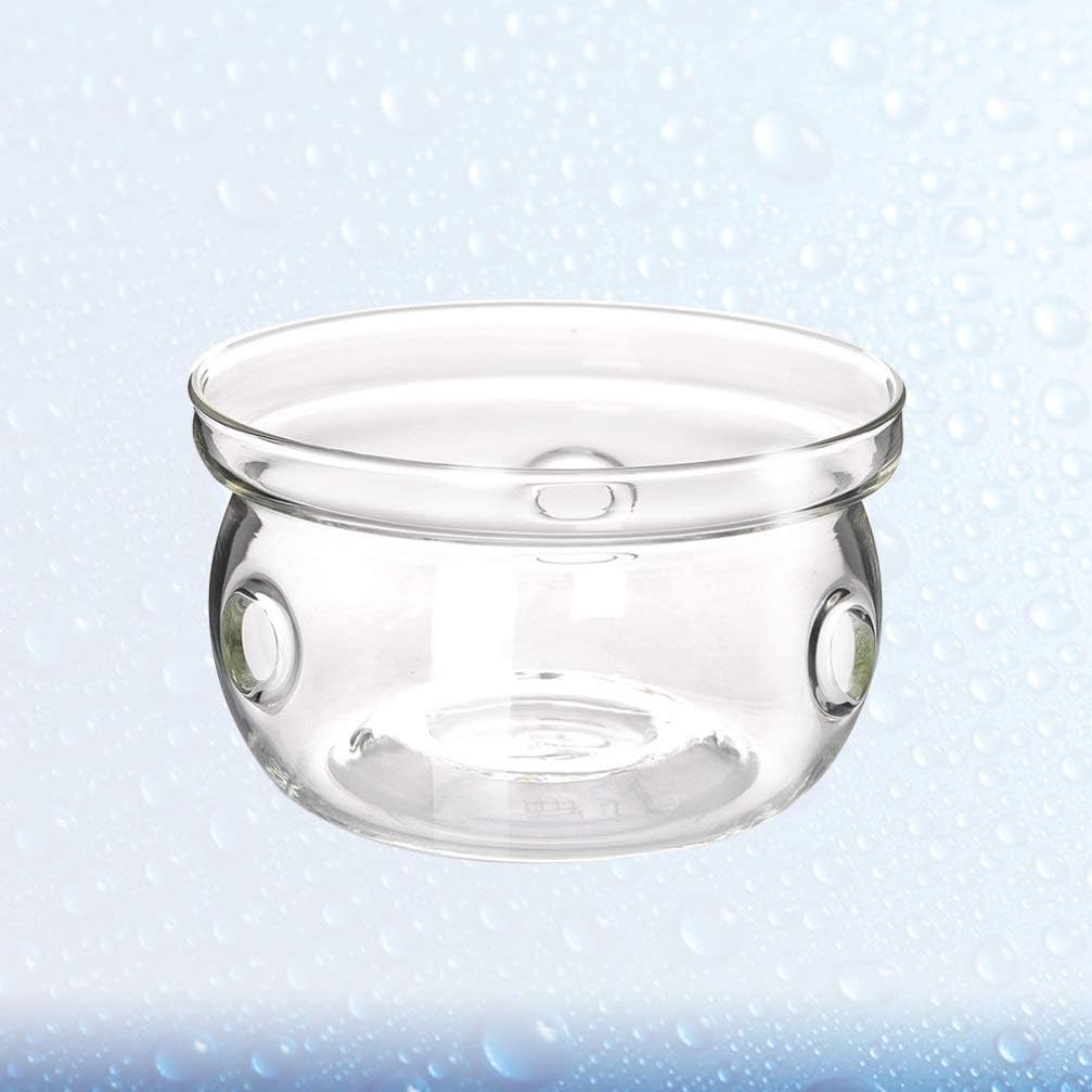 Hemoton Glass Teapot Warmer, Candle Holder Base for Tea Stove Heating Accessories