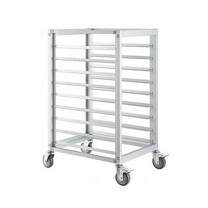 GenSDH Commercial Mobile Sheet Pan Rack, 9/15/18-Tier Bakery Rack, Heavy-Duty Food Tray Cooling Cart for Cooking & Baking, 400Kg Load Capacity
