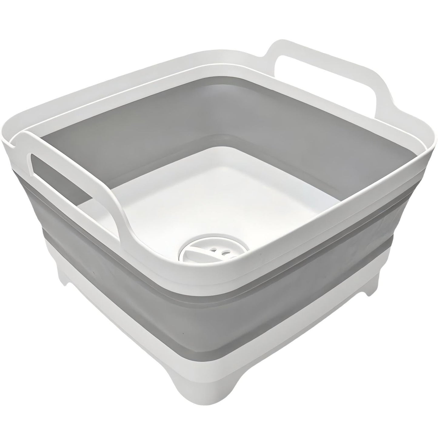 Sipobuy Foldable Sink Vegetable Fruit Bowl Dish Washing Storage Basin Basket, Portable Space-Saving for Kitchen, RV, Campers, and Travel Trailers