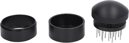 Coffee Needle Distributor, 21 Needles Coffee Cloth Powder Stirrer with Base and Stainless Steel Needle for Cafes and