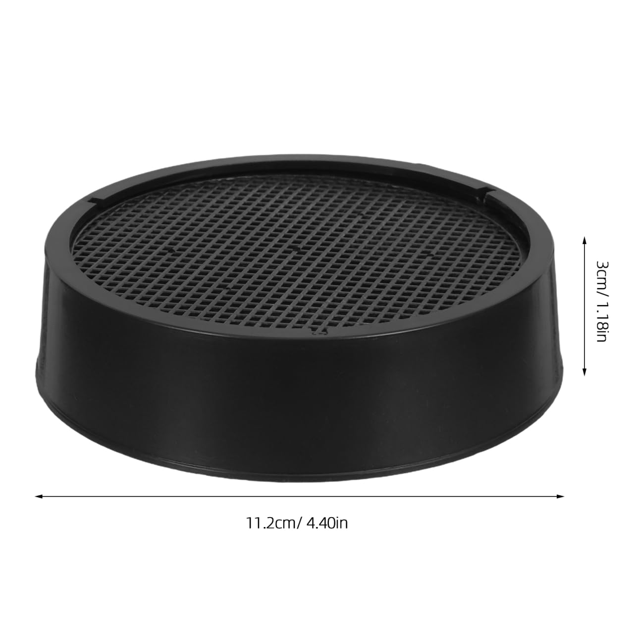 DOITOOL Soil Sieve Set with 6 Replaceable Mesh, 4.4 Inches Plastic Garden Sieve Sifting Pan Sifter for Rocks Gardening Gravel Sand and Gold Panning
