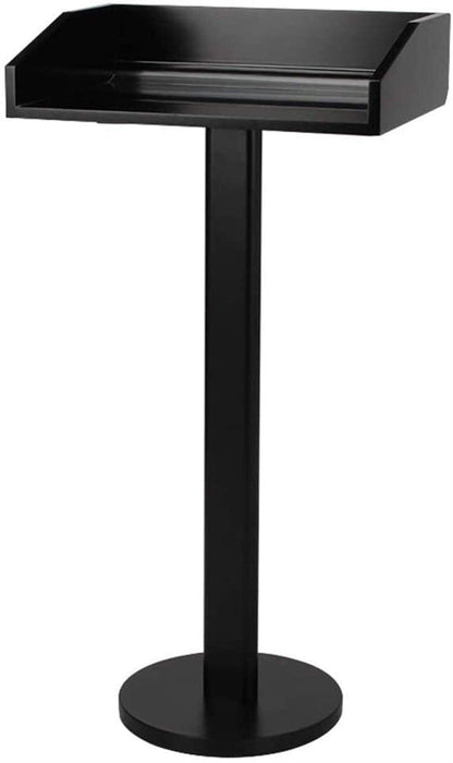 LaseVe Lectern Podium Stand, Full Floor Lectern Hotel Restaurant Entrance Podium Welcome Table Speaking Stage Master of Ceremonies Office Supplies