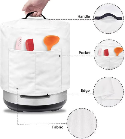 Dust Cover for 6 qt Instant Pot, Insulated Cloth Cover for Electric Pressure Cooker, Rice Cooker, Air Fryer, Coffee,