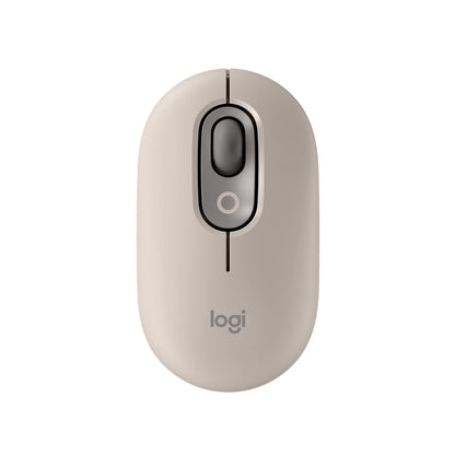 Logitech POP Mouse, Wireless Mouse with Customizable Emojis, SilentTouch Technology, Precision/Speed Scroll, Compact Design, Bluetooth, Multi-Device, OS Compatible - Heartbreaker Rose