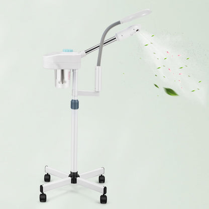 Professional 3 in 1 Facial Steamer Upgrade Esthetician Steamer with hot & Cold Nozzle 5X LED Magnifying Lamp Beauty Salon Spa