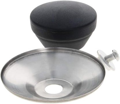 MroMax Universal Pot Lid Cover Knob Handle - Replacement Knob for Kitchen Cookware - Black Exquisite 1Pc