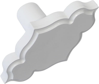 PME Creative Set of 4 Plaque Rose & Plain Embossing Plunger Cutters