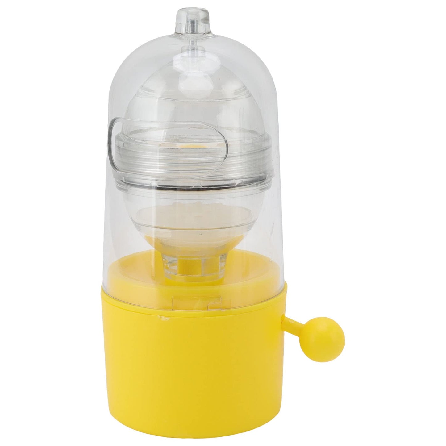 Zerodis Egg Spinner, Pulling Rope Detachable Plastic Dishwasher Washable Manual Golden Egg Shakers, Egg White and Yolk Spin Mixer Egg Scrambler for Making Hard Boiled Golden Eggs