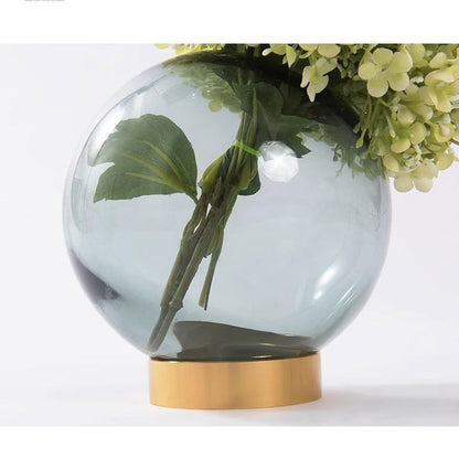 YOUQUEEN Artifical Tree Nordic Light Luxury Simulation Flower Art Set Decoration Living Room Table Hotel Indoor Fake Flower Decoration Artificial Tree Indoor(B)