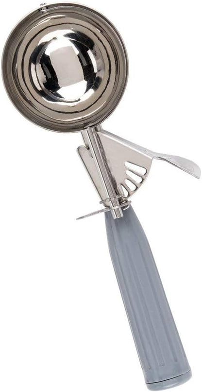 4 oz frozen (2, 4 oz Tiger Chef Grey Stainless Steel Ice Cream Scoop Disher - NSF Certified - For ice cream, yogurt
