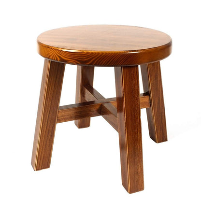 YWMLFZ Wooden Stool，Choice Products Person Circular Outdoor Wooden Picnic Table ，Artistic