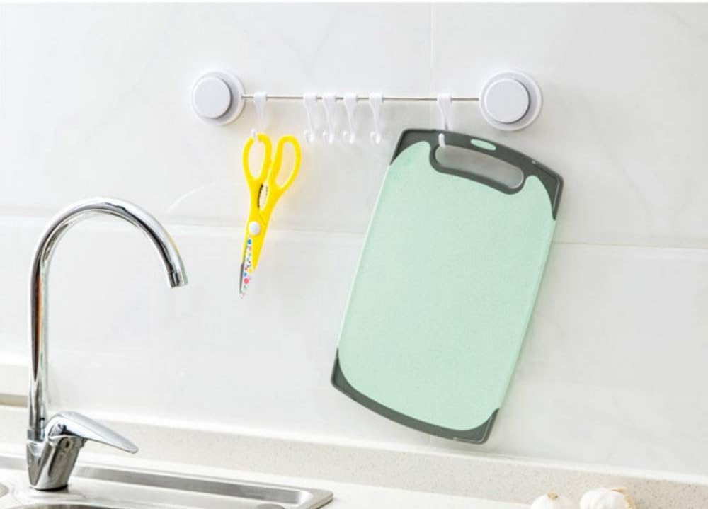 Cutting Boards for Kitchen, Anti-Skid Eco-Wheat Straw Vegetable Board Set of 3, Dishwasher Safe