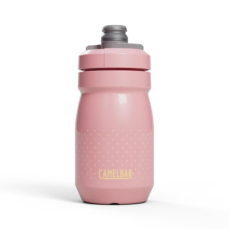 CamelBak Podium Bike Water Bottle 15oz – Lightweight Squeeze Bottle with High Flow Cap, Coral Sunset