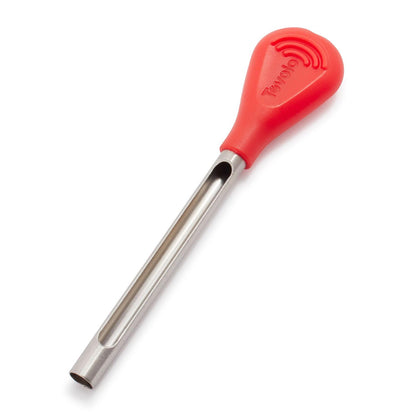 Tovolo Mini Berry Melamine Colander (Cayenne) - Small Food Strainer for Berries & Fruit/BPA-Free, Food-Safe, & Dishwasher-Safe