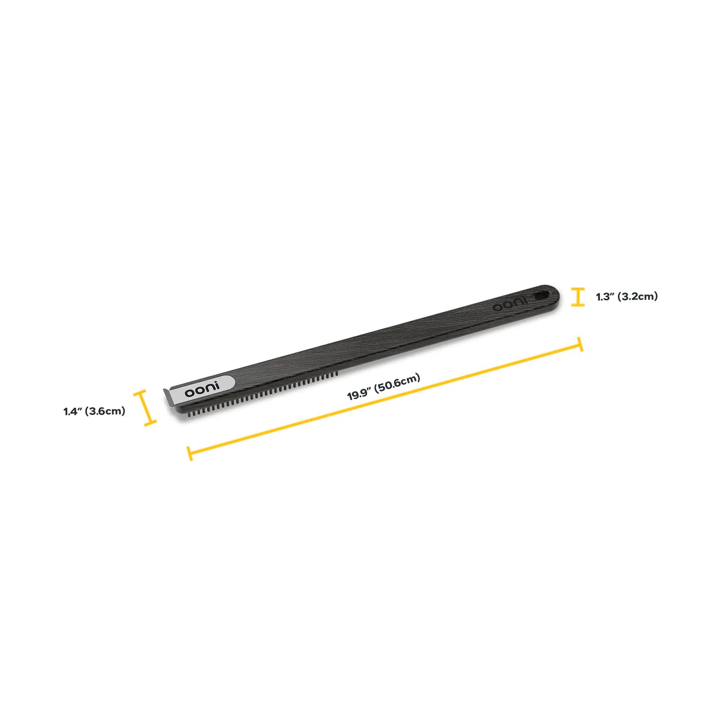 Ooni Wire Brush & Scraper – BBQ and Pizza Stone Cleaner, Grill Cleaner, Outdoor Cooking Tools, Barbecue Utensils - Short Handle