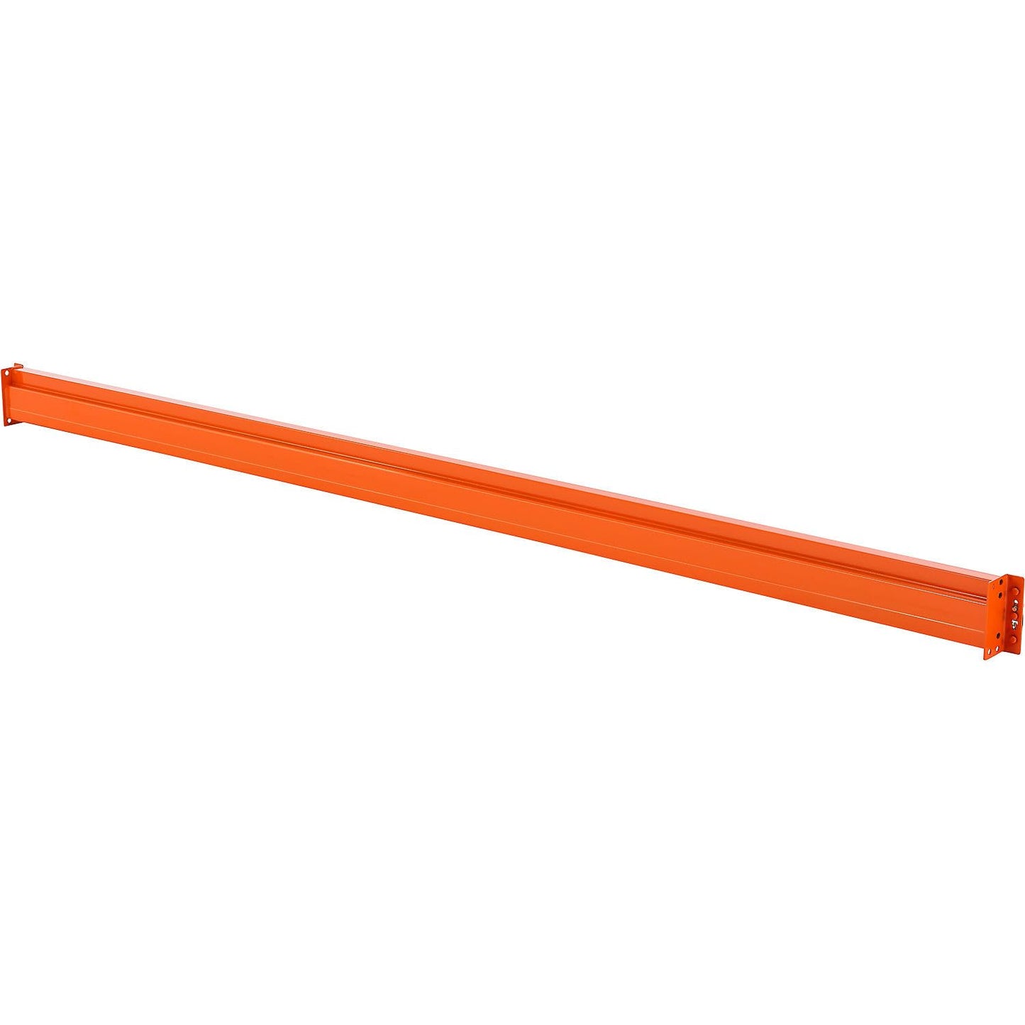Global Industrial Unslotted Pallet Rack Beam, 120" L x 5-1/2"H, 5630 lbs Capacity, Set of 2