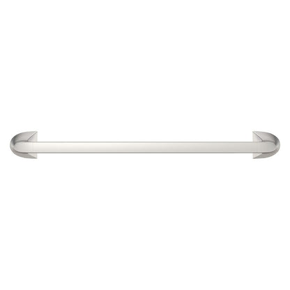 Pfister Karci Bath Towel Bar for Bathroom, 18-Inch, Wall-Mounted, Screw-In, Spot Defense Brushed Nickel Finish, BTBKA1GS