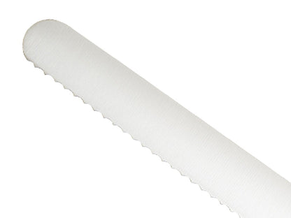 Mercer Culinary M23112 Millennia Black Handle, 12-Inch Wavy Edge, Slicer