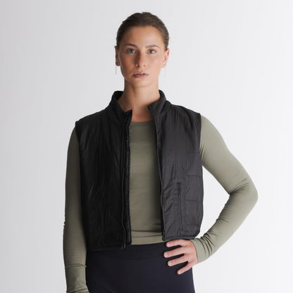 Aion Women's Weighted Functional Walking Vest- Black 7lbs Size Medium