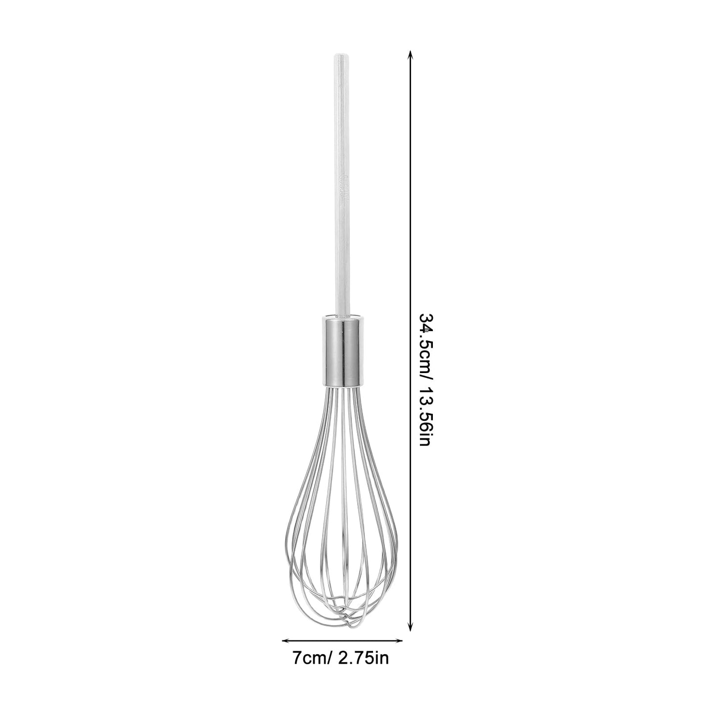 Hand Mixer Whisk Attachments Stainless Steel Electric Drill Egg Beater Kitchen Baking Cooking Accessories