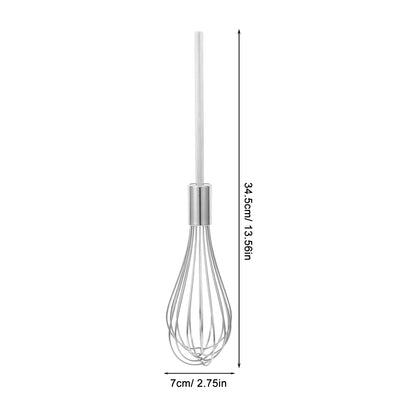 Hand Mixer Whisk Attachments Stainless Steel Electric Drill Egg Beater Kitchen Baking Cooking Accessories
