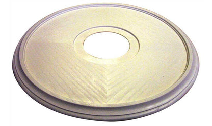 Westinghouse 77035 7703500 Lighting Ceiling Medallions, Molded Plastic, 16 Inch Dia, 15-3/4", White