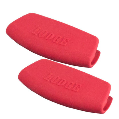 Lodge Silicone Grips - Dishwasher Safe Silicone Grips Designed Bakeware Products Only - Reusable Heat Protection Up to 425° - Red