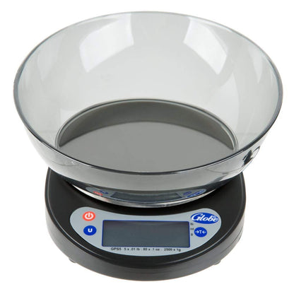 Globe GPS5 Digital Compact Portion Control Scale, Black