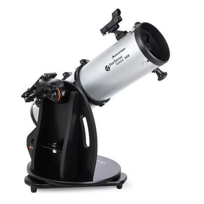 Celestron StarSense Explorer 150AZ App-Enabled Telescope – 150mm Tabletop Dobsonian with Smartphone Dock & StarSense App – iPhone & Android Compatible – Easy-to-Use for Beginners