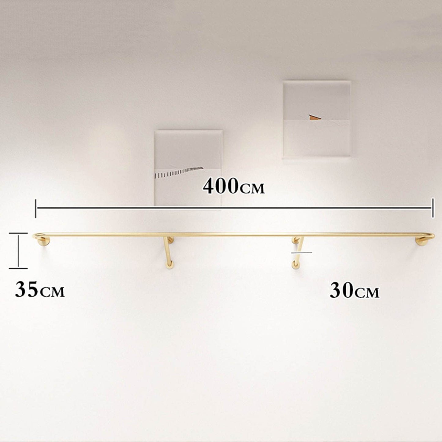 Wall Mounted Industrial Pipe Clothing Rod, Modern Clothing Store Metal Garment Rack Display Stands,heavy Duty Closet Rod Hanging Bar,commercial Retail Display Rack Standing Clothes Rack