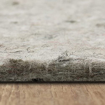Mohawk Home Felt Rug Pad 8' x 10' - 1/2 Inch Thick Cushion for Area Rugs, Protective Underlay for Hardwood Floors, Comfort and Insulation – Felt Only Pad