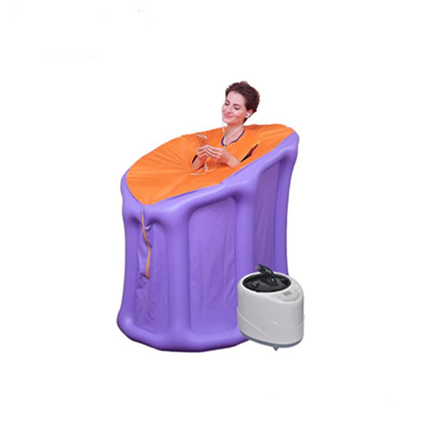 Portable Steam at Home Sauna Spa Sauna Cabin Sauna Bath Box Slimming Body Face Weight Loss Detox Therapy for SPA Beauty Salon and Home Use (Sauna Tent 3L)